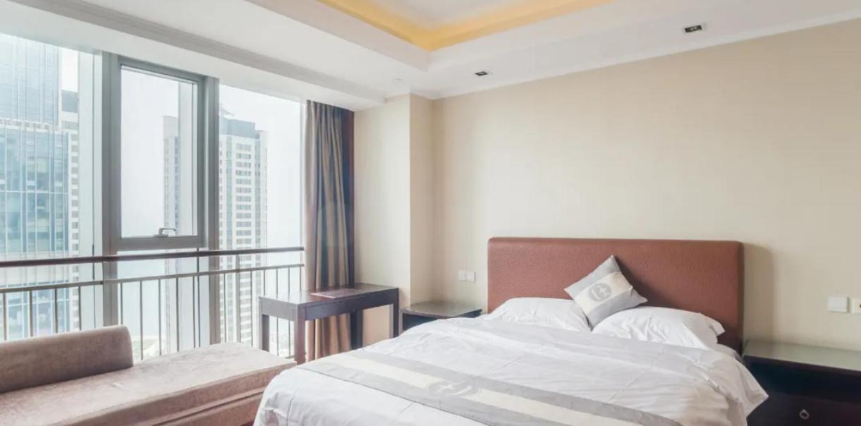 Qingdao Jinshan We+ Holiday Apartment Экстерьер фото