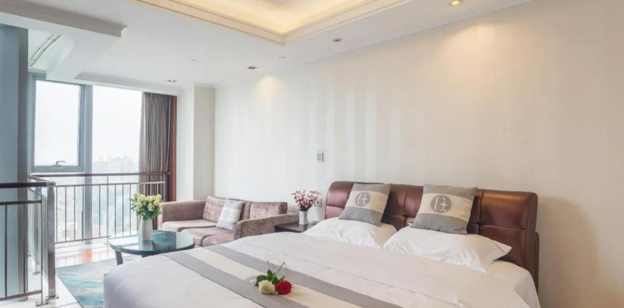 Qingdao Jinshan We+ Holiday Apartment Экстерьер фото