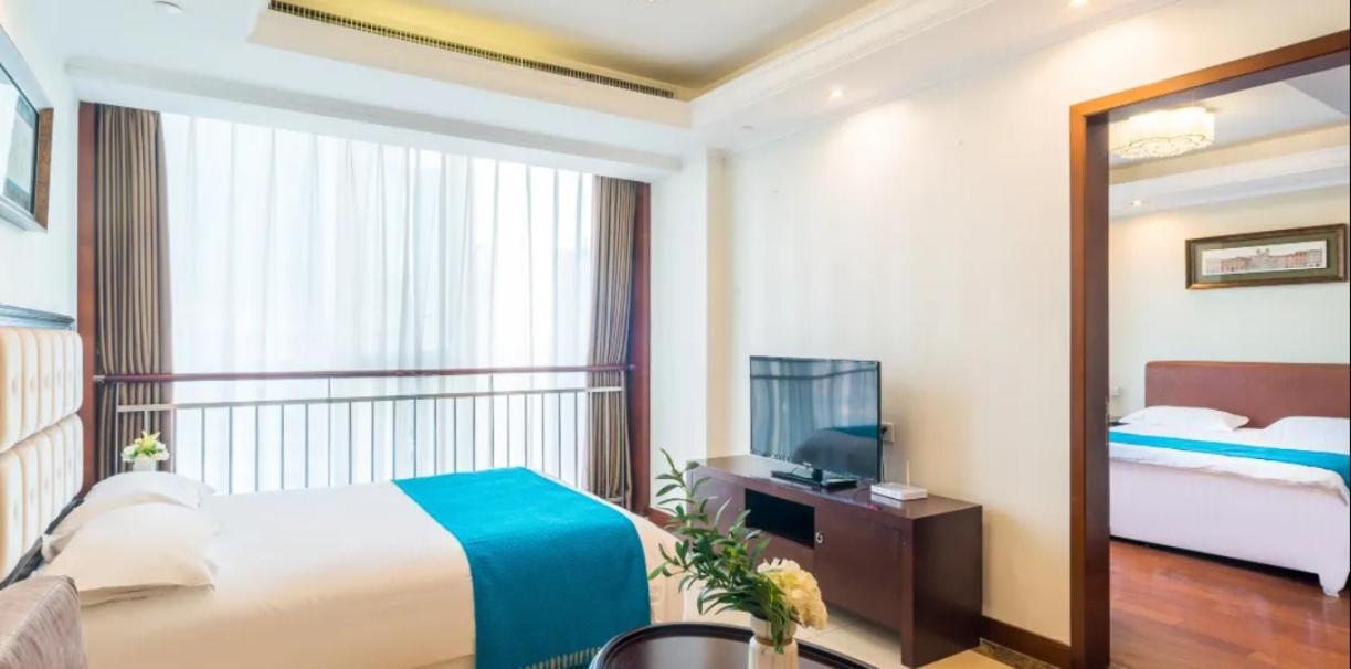 Qingdao Jinshan We+ Holiday Apartment Экстерьер фото